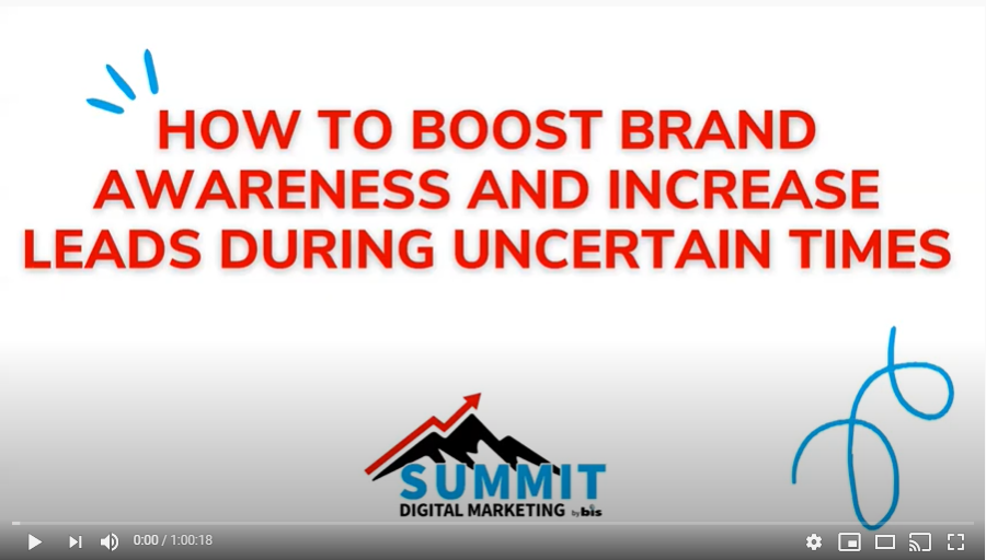 how to increase brand awareness and leads webinar