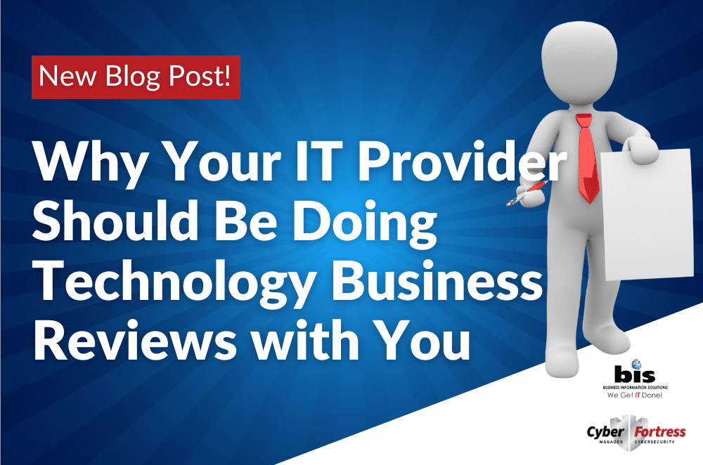 Why Your IT Provider Should Be Doing Technology Business Reviews with You